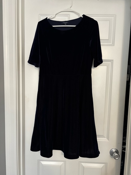 Lands' End Dresses & Skirts - Lands End Velvet/Velour Dress